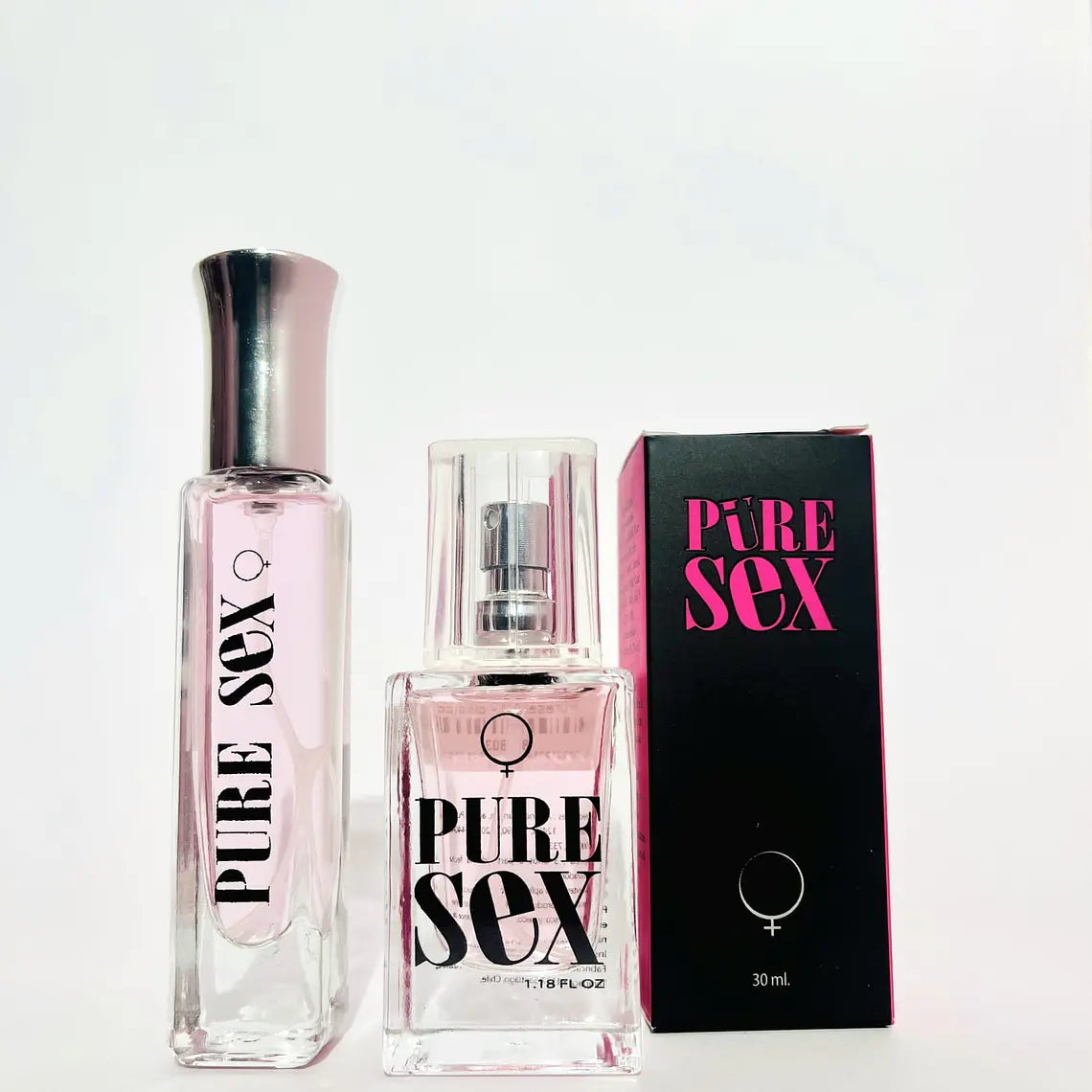Perfume Femenino con Feromonas Aroma Dulce PureSex 15 ml