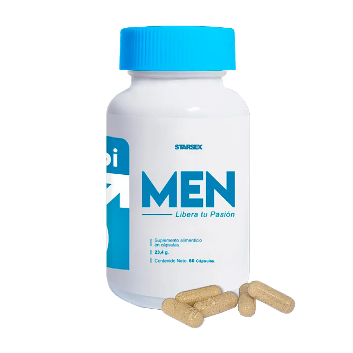 Libi Man – Cápsulas Naturales Libido Masculina 60 cápsulas