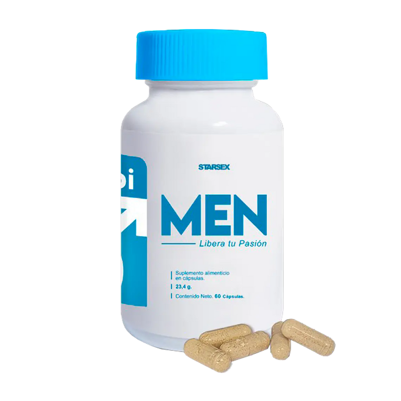 Libi Man – Cápsulas Naturales Libido Masculina 60 cápsulas