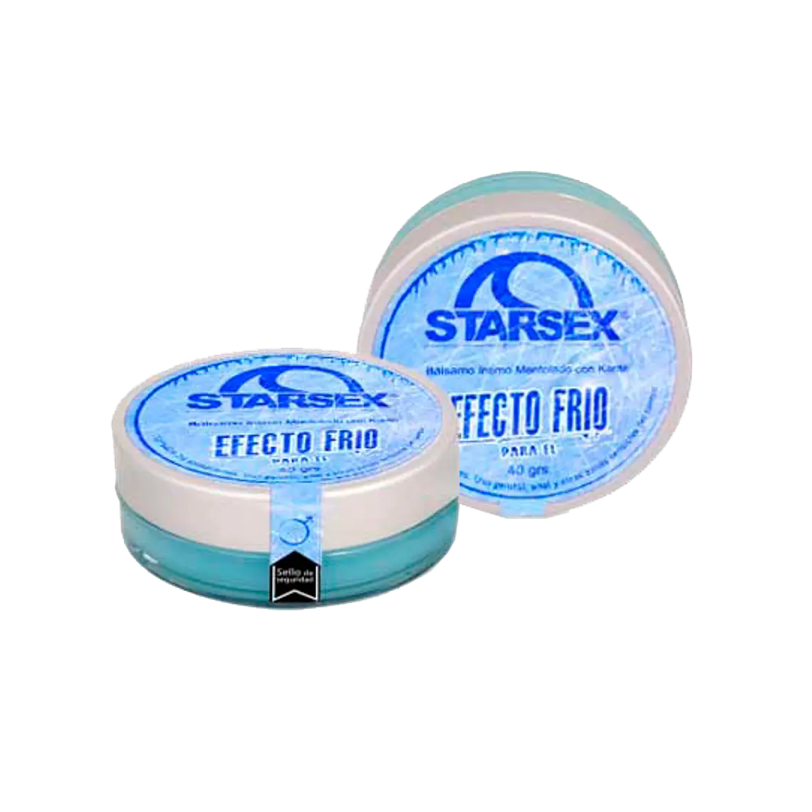 Bálsamo Íntimo Efecto Frío Karité Uva 40 g Starsex