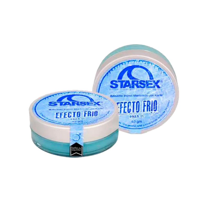 Bálsamo Íntimo Efecto Frío Karité Uva 40 g Starsex