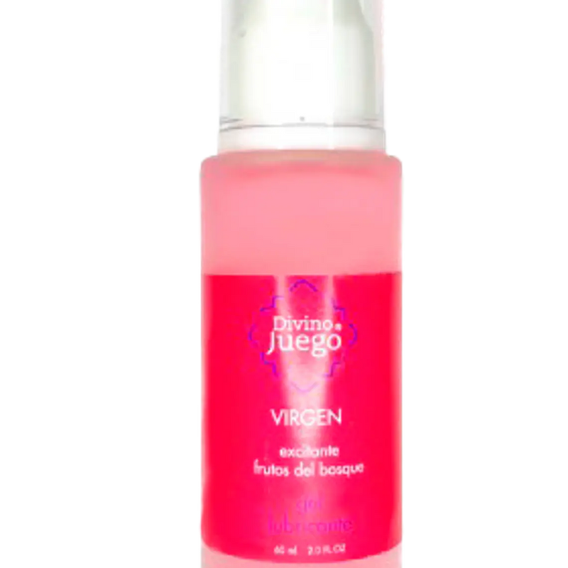 Lubricante Excitante Virgen Divino Juego Efecto Calor 60 ml