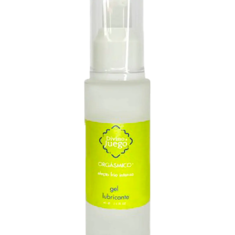 Lubricante Orgásmico Divino Juego Efecto Frío Menta 60 ml