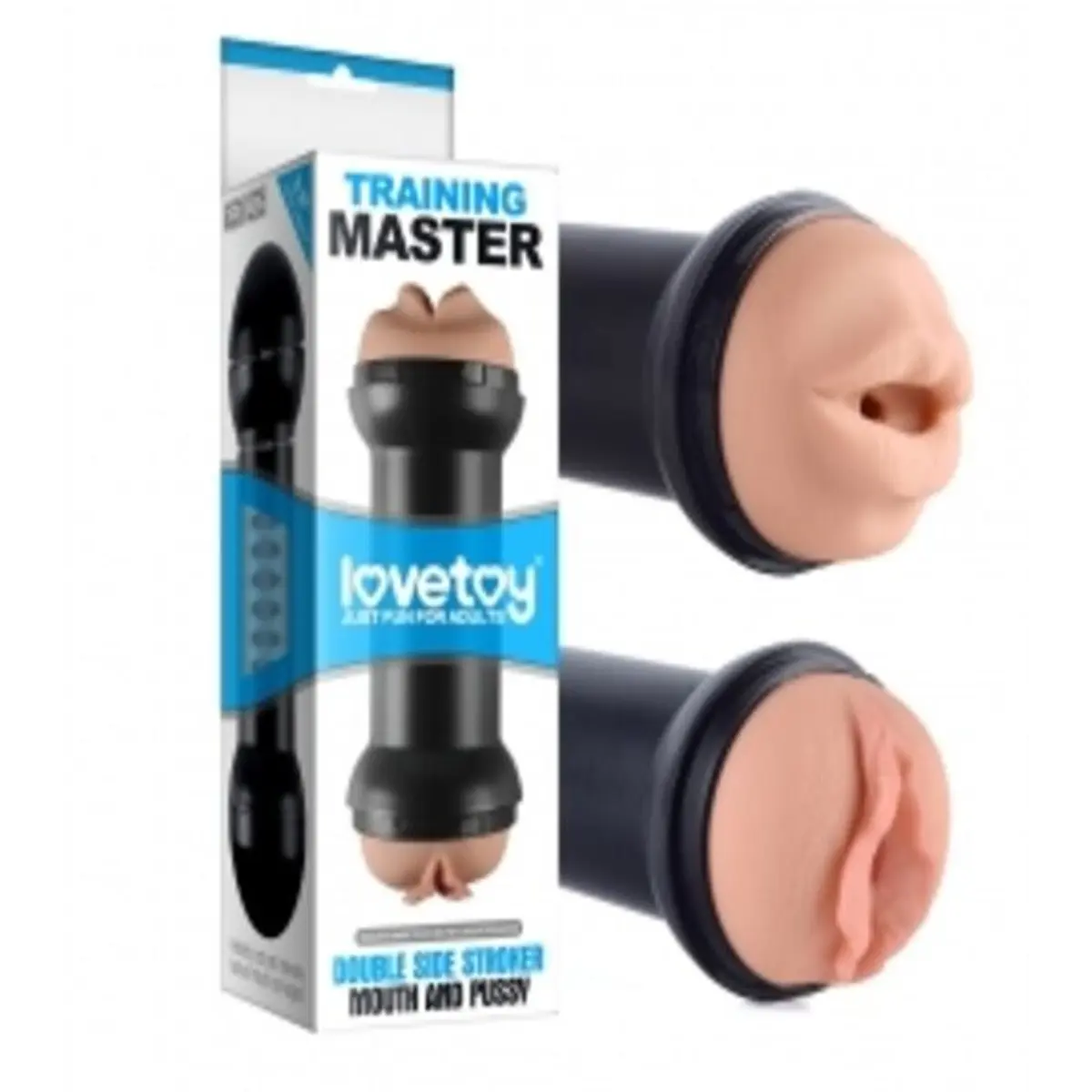 Masturbador Doble Vagina - Boca Training Master