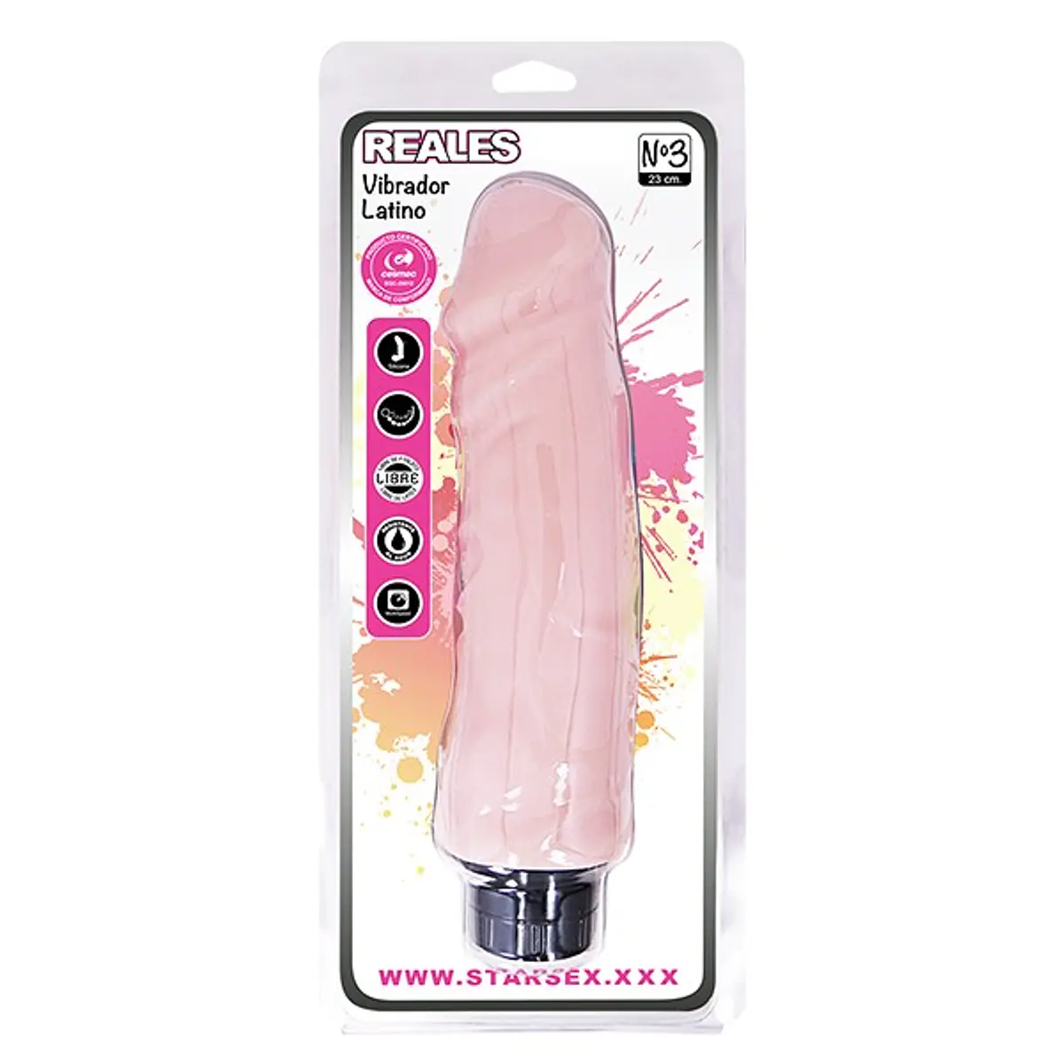 Vibrador Realístico Reales Latino N°3 - Starsex