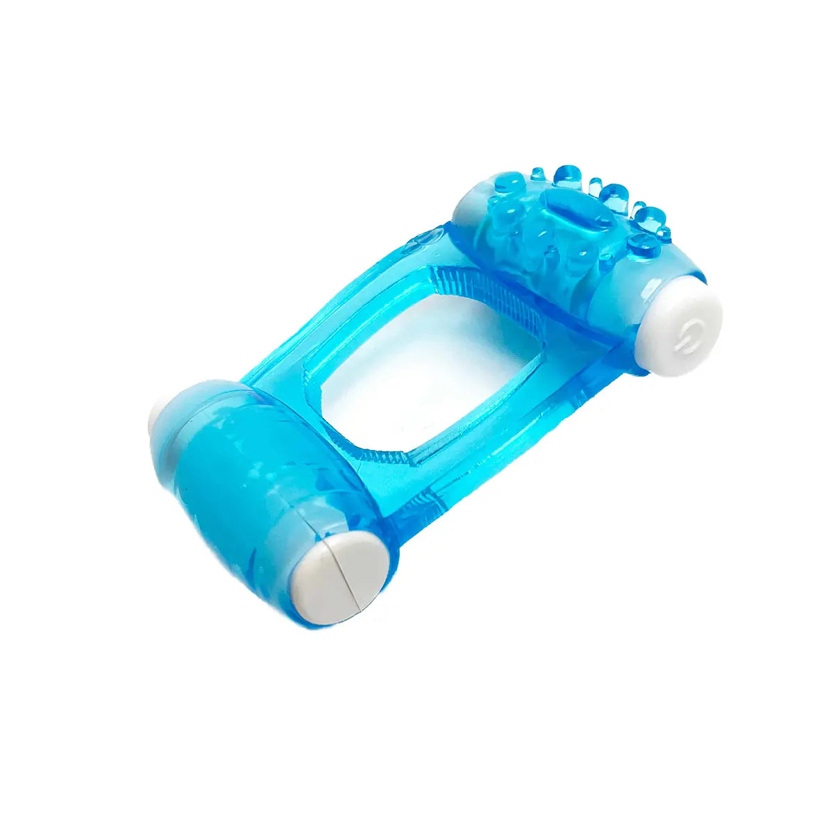 Anillo Para Pene Jelly Con Doble Vibración