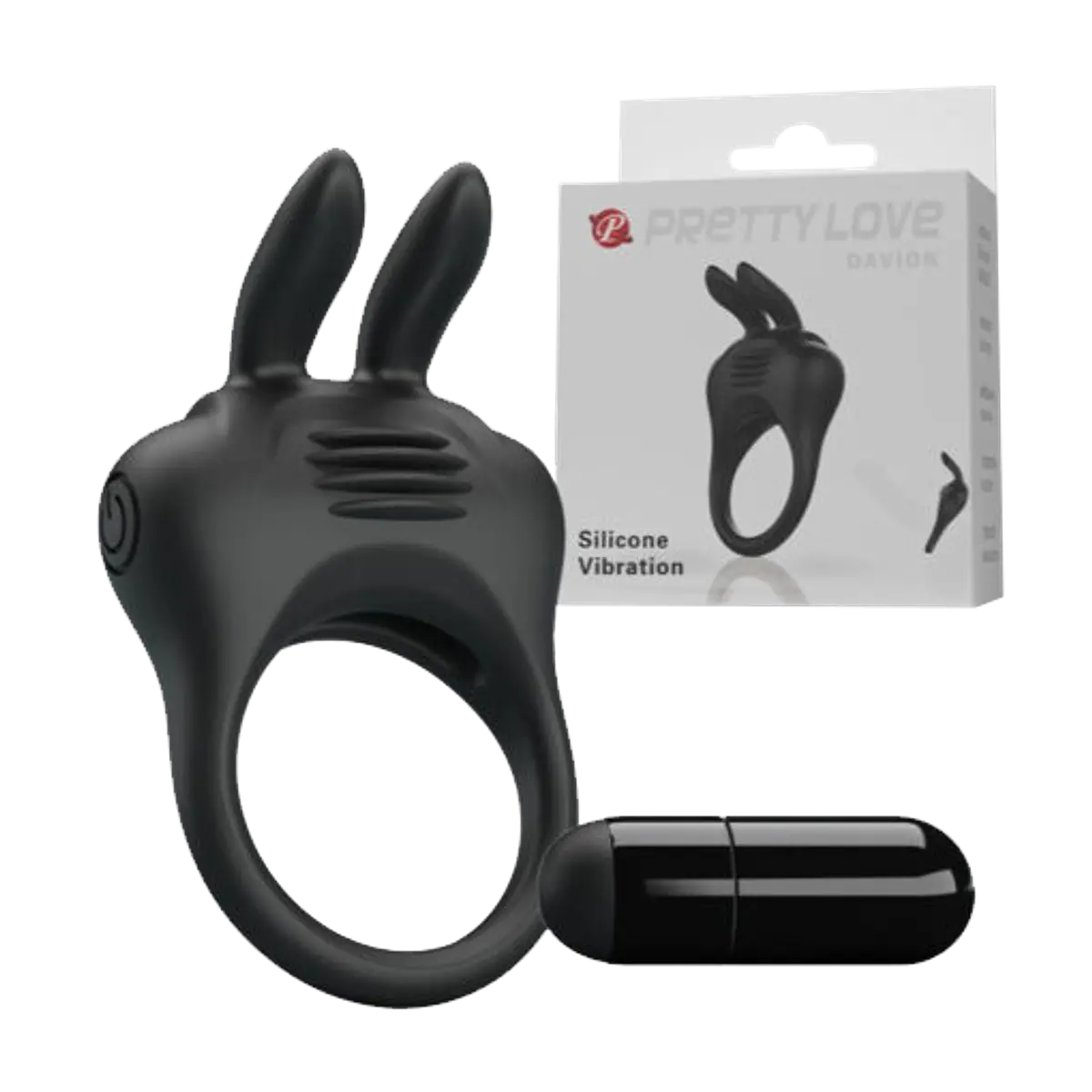 Anillo Peneano Vibrador Davion Con Estimulador De Clítoris