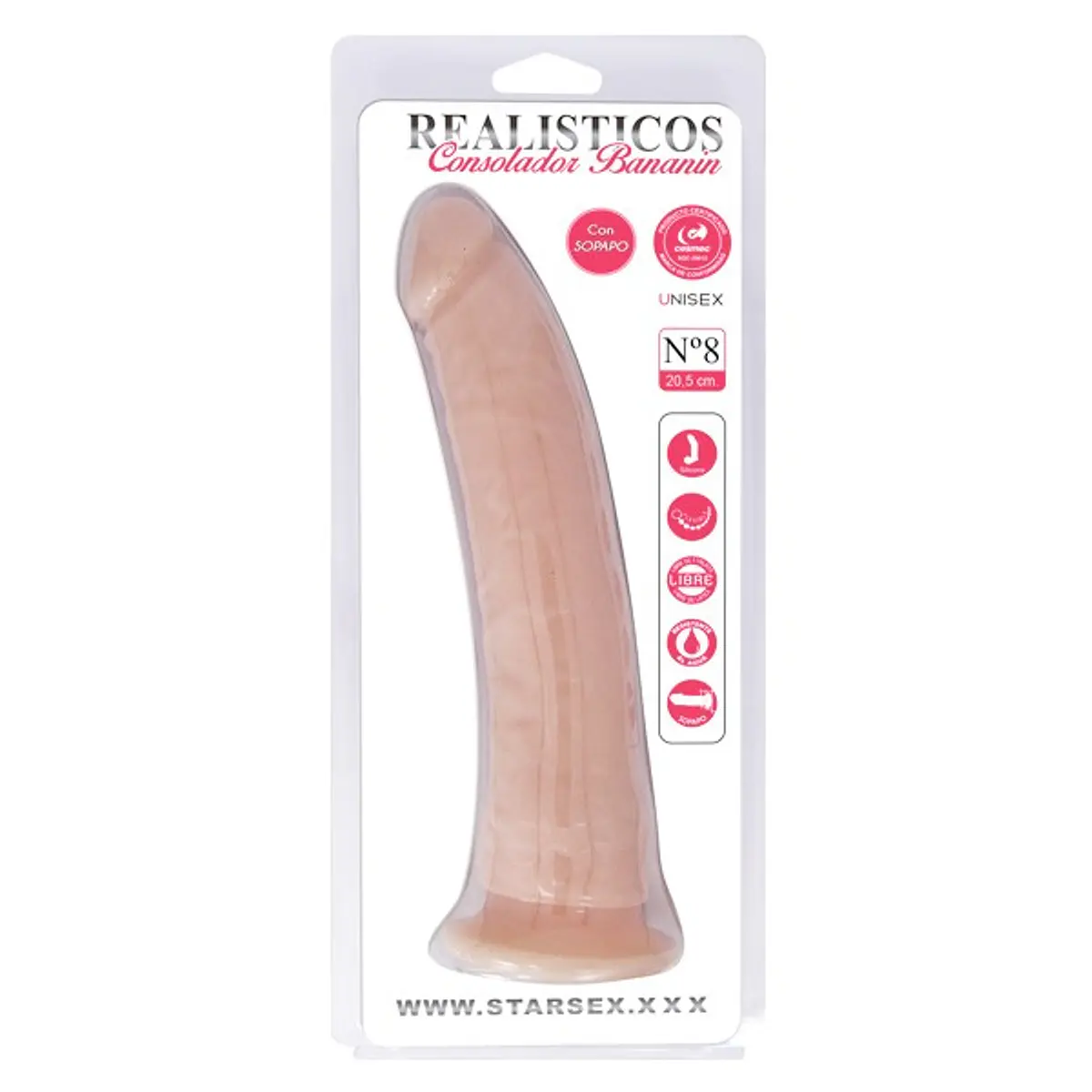 Bananín N°8 Consolador Realístico Starsex