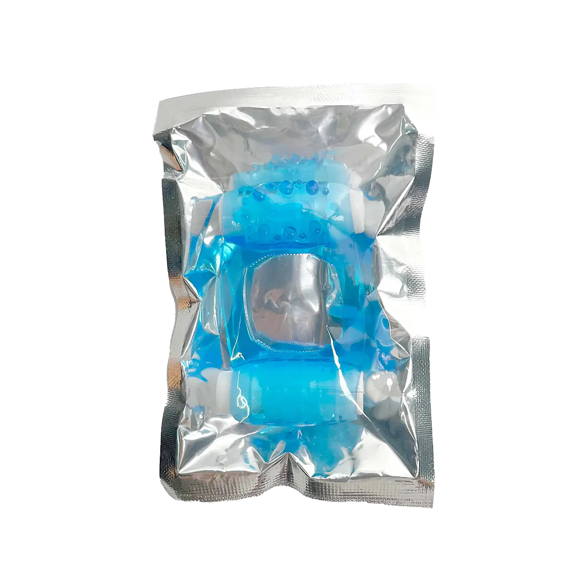Anillo Para Pene Jelly Con Doble Vibración