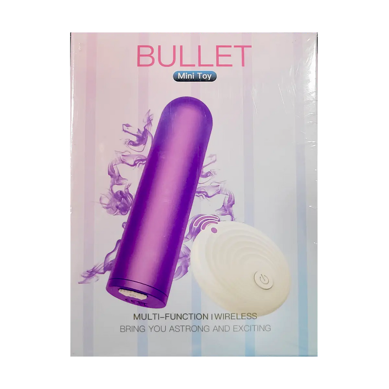 Bala Vibradora Mini USB Morada Sin Control Remoto