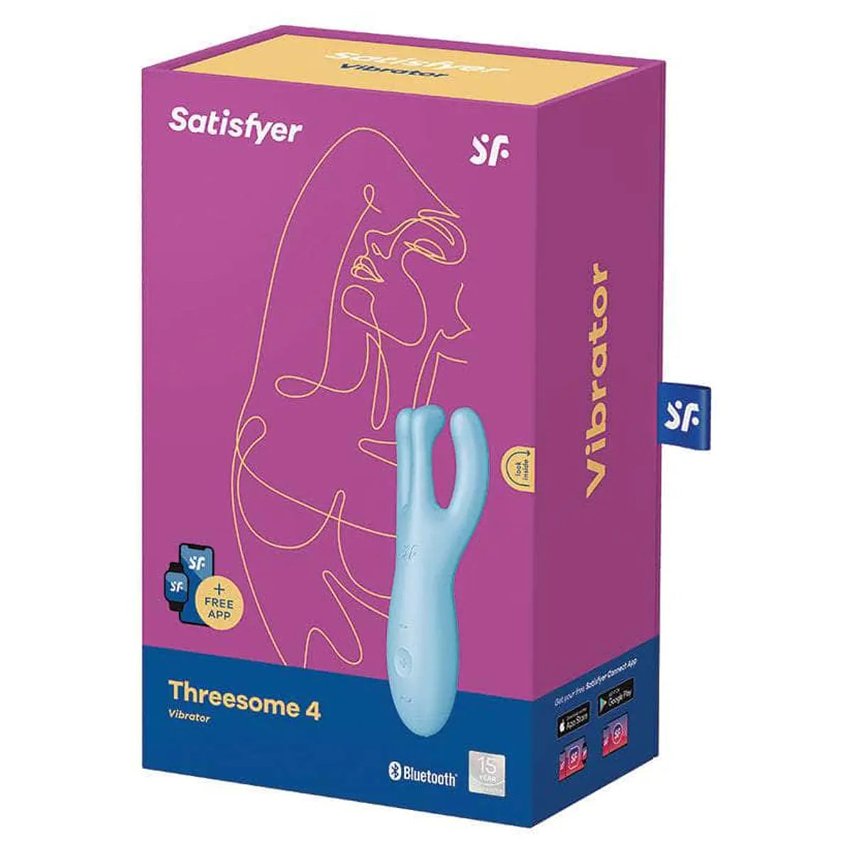 Estimulador externo Satisfyer Threesome 4 con APP